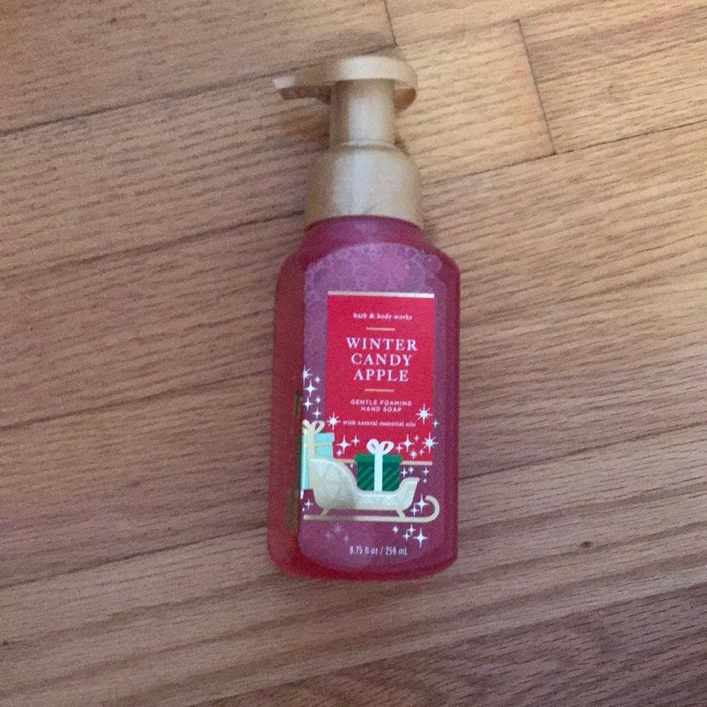 🍎❄️ Winter Candy Apple Hand Soap from Bath and Body Works